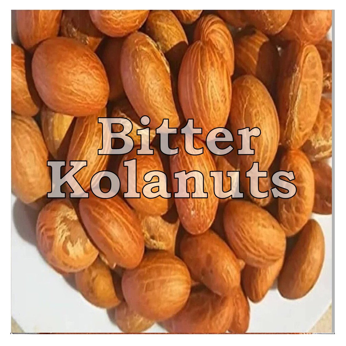 bitter kolanuts labeled