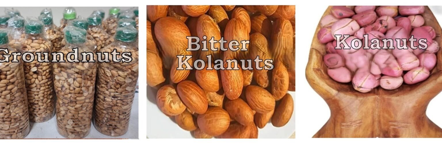 groungnuts bitterkolanuts kolanuts